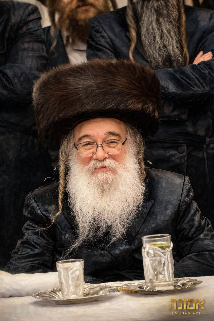 The Darag Rebbe – Joy at the Tisch