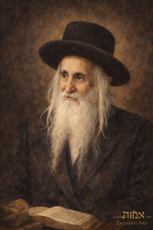 The Elder Sage – Portrait of a Torah Scholar | Emunah Art