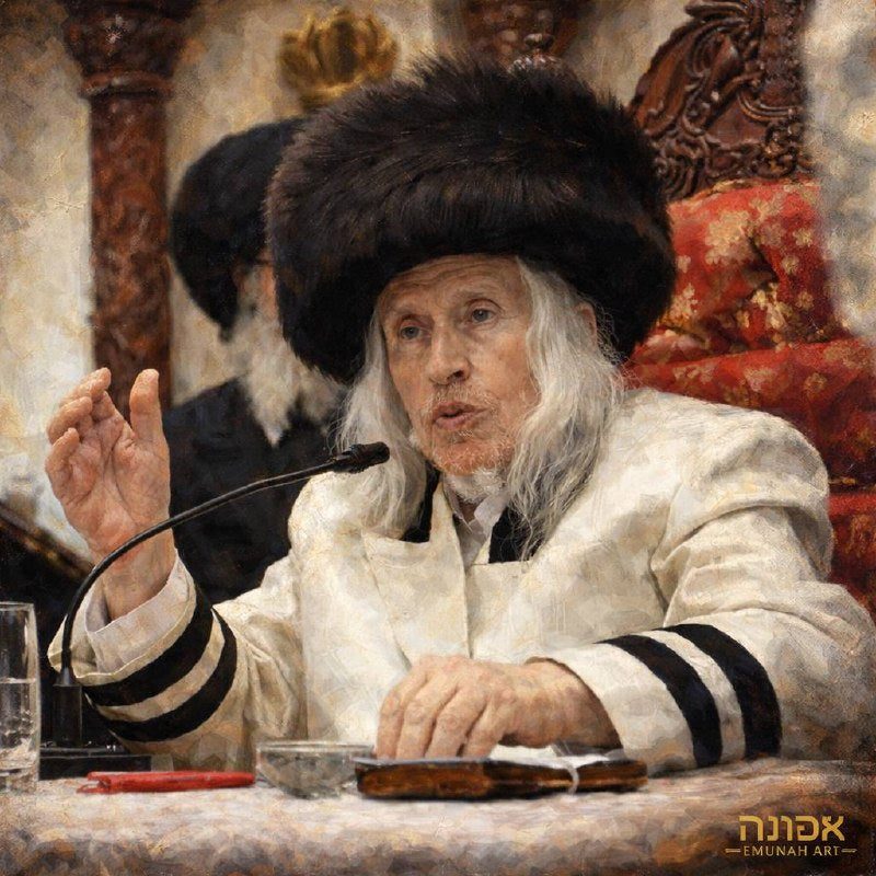 The Kaliver Rebbe – Rabbi Menachem Mendel Taub