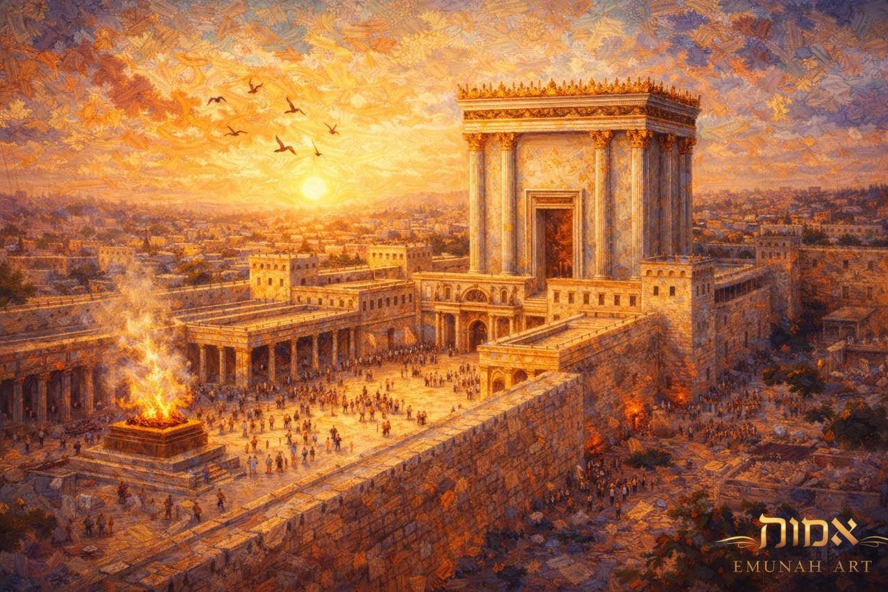 The Holy Temple – Beit HaMikdash Vision | Emunah Art