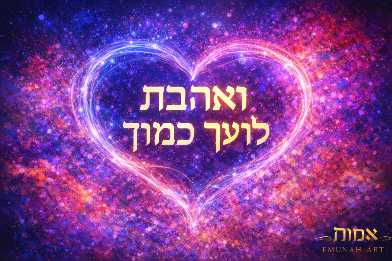 ואהבתע לרעך כמוך | Emunah Art